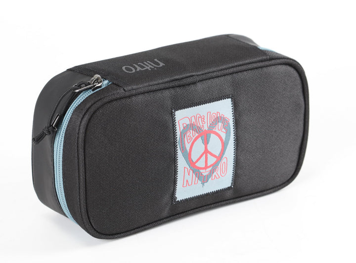 Nitro Pencil Case XL Inkl. Geo Dreieick & Stundenplan, Federmäppchen, Schlampermäppchen, Faulenzer B
