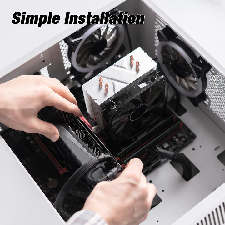 COMeap (2er-Pack) PCIe Kabel für EVGA Netzteil, PCIe 8 Pin Stecker auf 8 Pin (6+2) Stecker, PCI-Expr