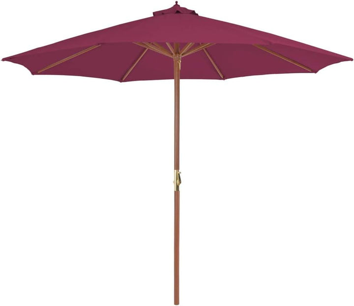 Festnight Sonnenschirm mit Holz-Mast | Balkonschirm | Gartenschirm | Marktschirm | Terrassenschirm S
