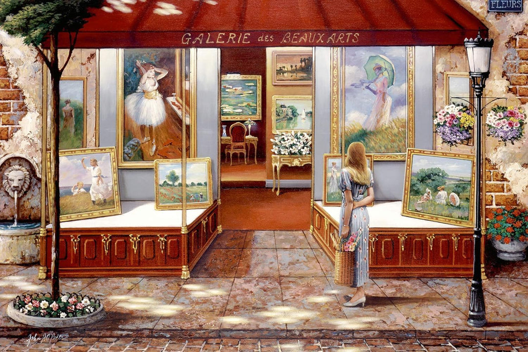 RAVENSBURGER 16466 Gallery of Fine Art 3000 Teile Puzzle für Erwachsene & Kinder ab 12 Jahren, 36 St
