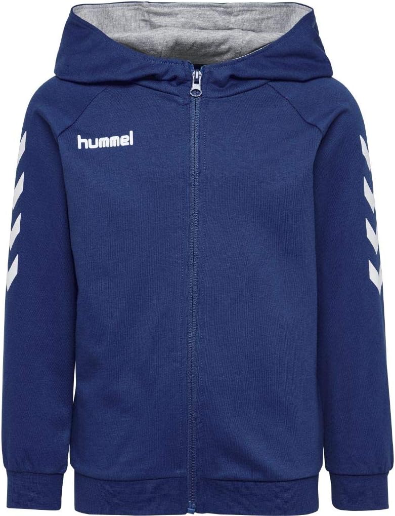 hummel Kapuzenjacke Kids Weiss Kinder 116 Blauweiss, 116 Blauweiss