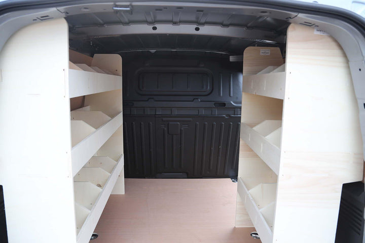 Vanify - Kompatibel mit Renault KANGOO L2 2008+ Fahrzeugeinrichtung Fahrzeugregale, doppelte Regale