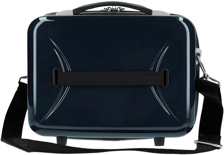 Disney Mickey Be Cool Anpassbarer Kulturbeutel mit blauem Schultergurt 29 x 21 x 15 cm, starres ABS,