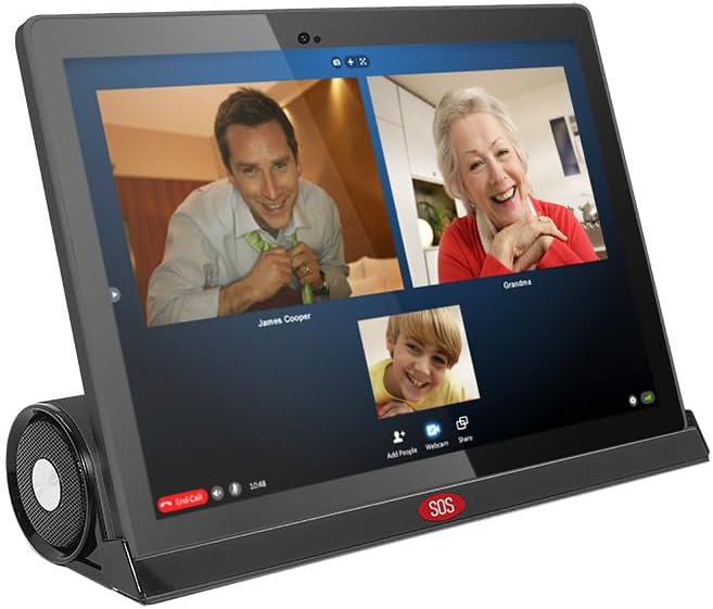 Lipa F50 Senioren-Tablet - Senioren Handy - Senioren Telefon 4G - Mit Dockingstation - 10,1 Zoll - 4