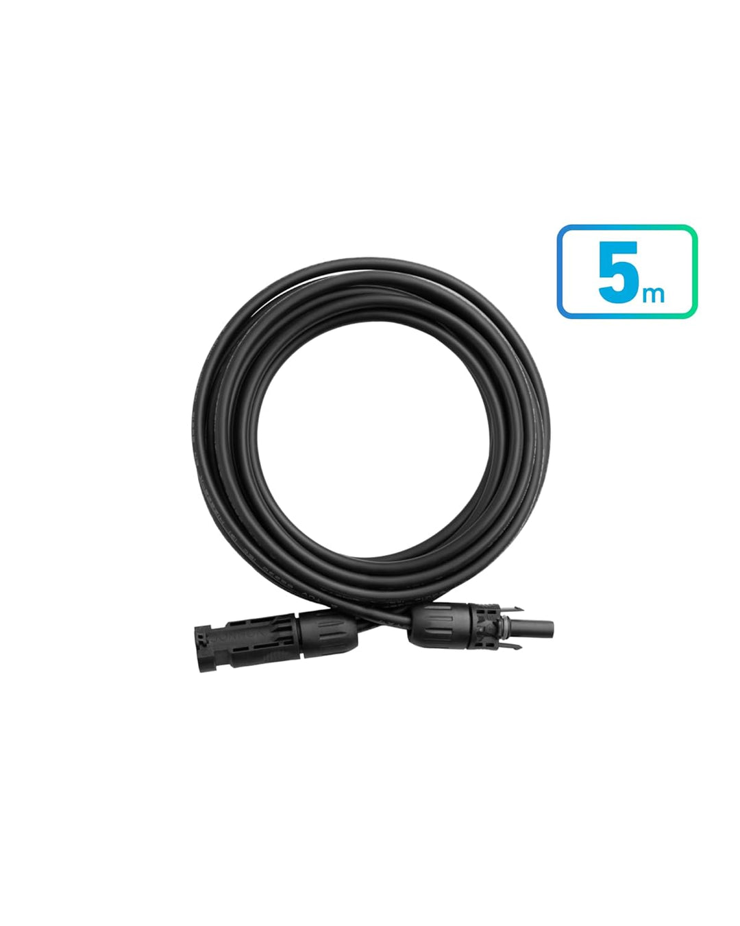 Anker SOLIX Solarpanel-Verlängerungskabel, 4mm² Querschnitt, 5m Solarkabel, 2er-Pack, feuerfest, ver