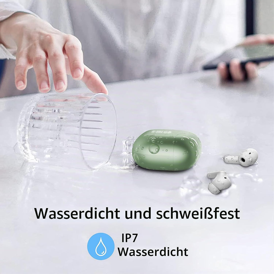 Bluetooth Kopfhörer, 2026 Kopfhörer Kabellos Bluetooth 5.4 mit 4 ENC Noise Cancelling Mics, Tiefer B