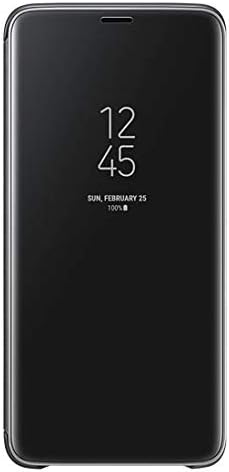 Samsung Galaxy S9+ - Clear View Standing Cover EF-ZG965, Black Schwarz Single, Schwarz Single