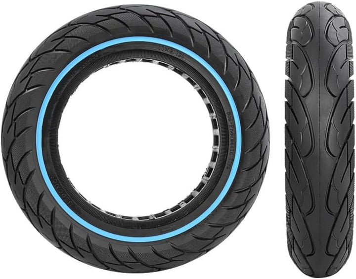 G.V.SHOP® 2pcs Vollgummi-Räder 10X2.125 Zoll für Elektroroller Vivobike S2 Max und S3 Max, Ninebot F