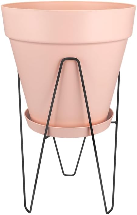 elho Loft Urban Rahmen 40 - Zubehör für Aussen - Ø 30.8 x H 51.3 cm - Schwarz/Living Schwarz Living