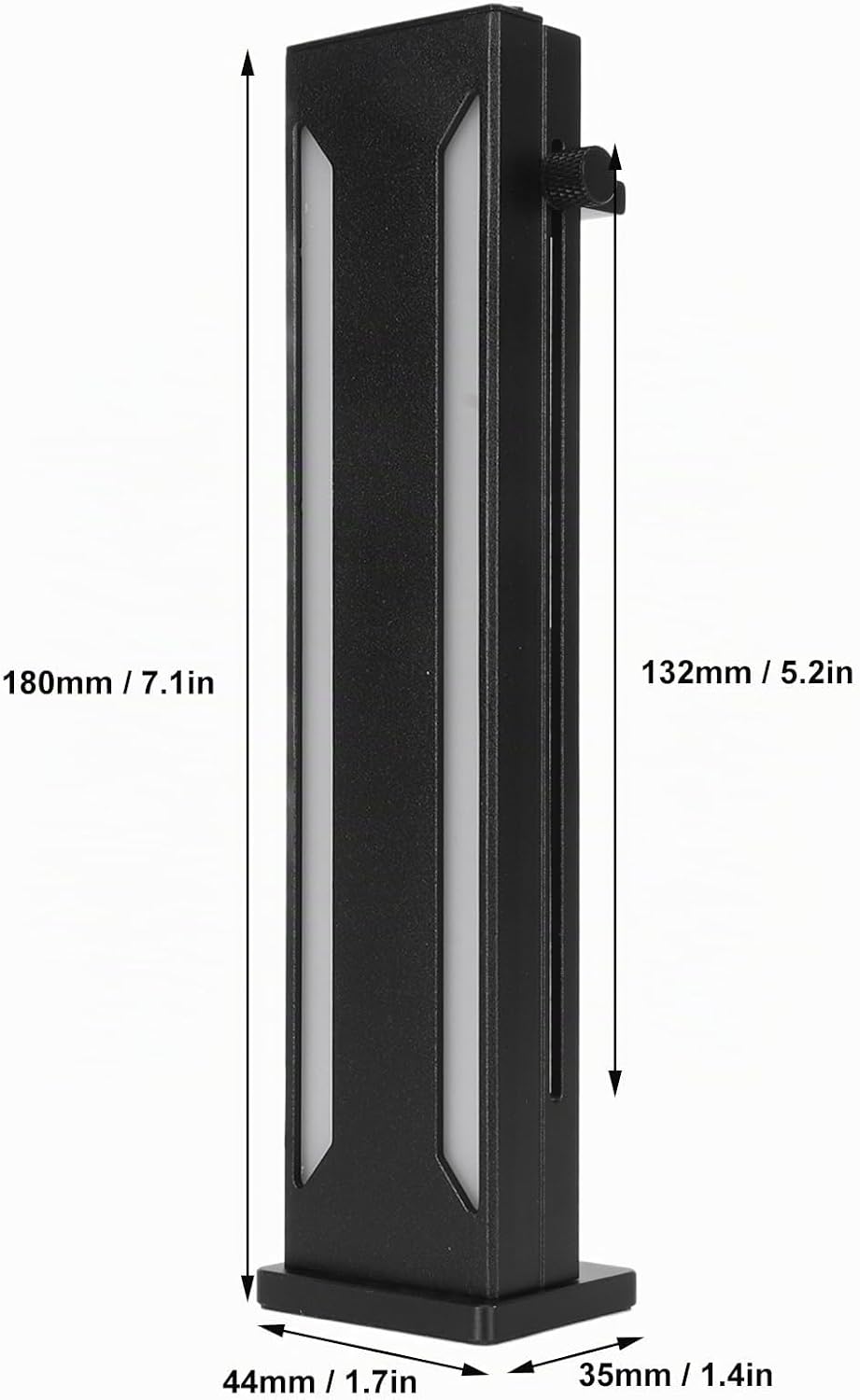 GPU-Unterstützungshalterung, ARGB-Aluminiumlegierung, magnetische Basis, verschiebbar, verstellbare
