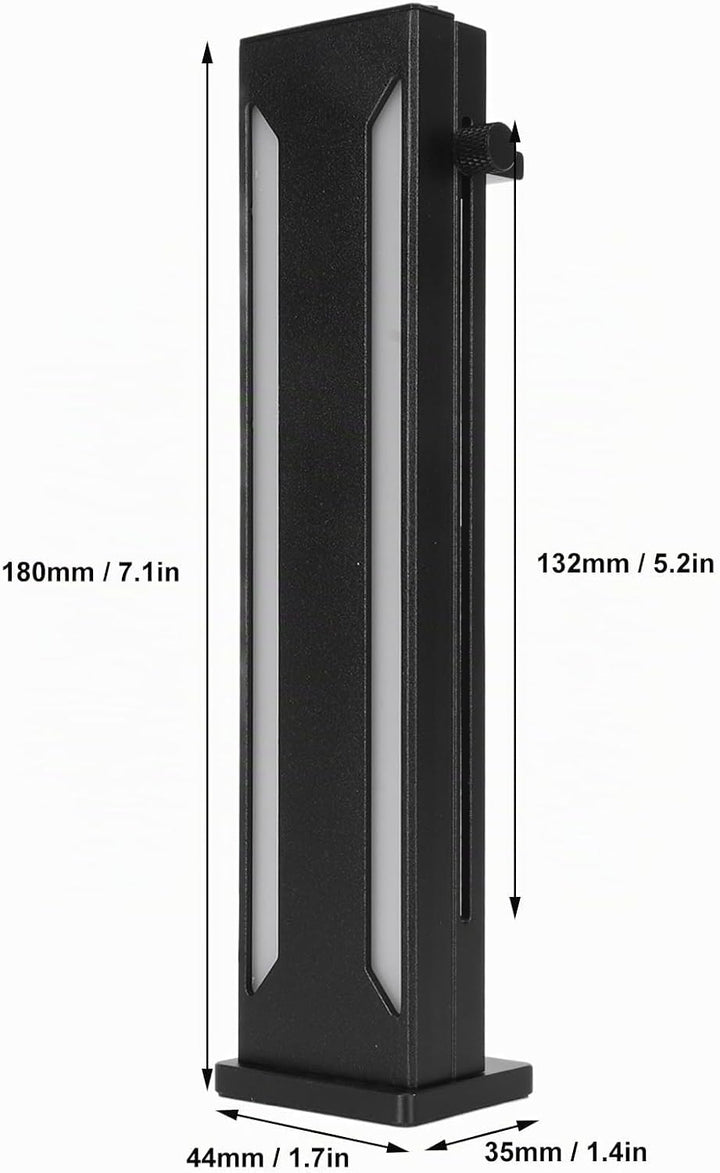 GPU-Unterstützungshalterung, ARGB-Aluminiumlegierung, magnetische Basis, verschiebbar, verstellbare