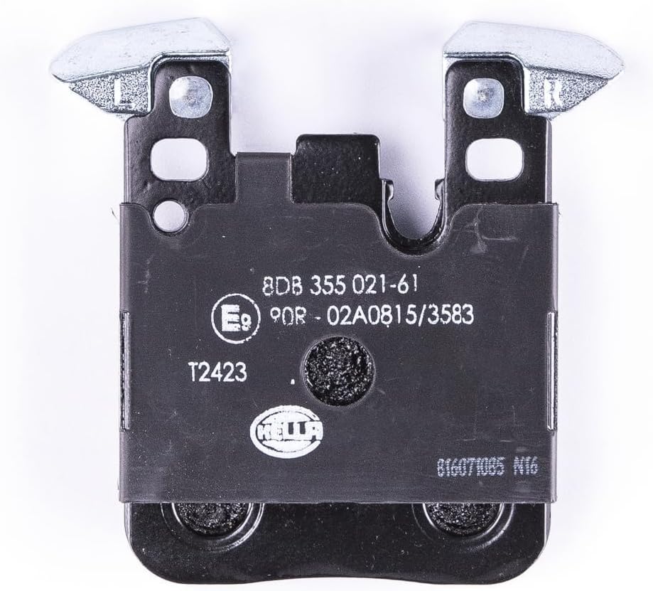 HELLA PAGID 8DB 355 021-611 Bremsbelagsatz - T2423 - Dicke/Stärke: 16.8mm - Bremssystem: Brembo - fü
