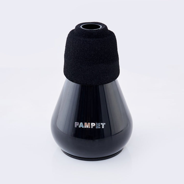 pampet Straight Mute für Waldhorn Horn Schwarz, Schwarz