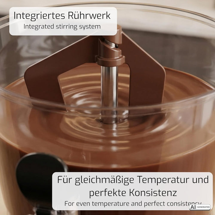Saro 175-1145 Kakaodispenser Modell Nina, 5 L, 1100 W, schwarz
