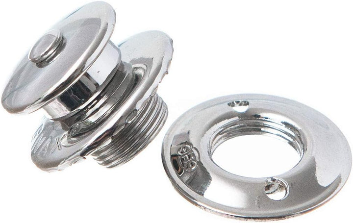 New Marine 10 Stück TENAX Oberteile, gross + 10 TENAX Blechschrauben 4,2 x 16mm + 1 TENAX Schlüssel