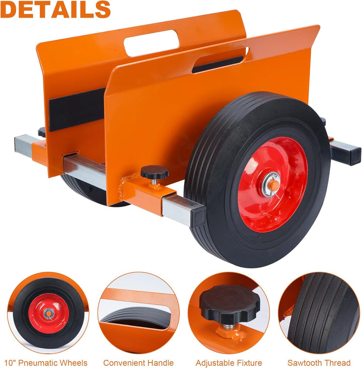 Plattenroller 500 kg Tragfähigkeit, Plattenwagen Klemmbacken 0-228 mm, Plattenklemmwagen für Marmor,