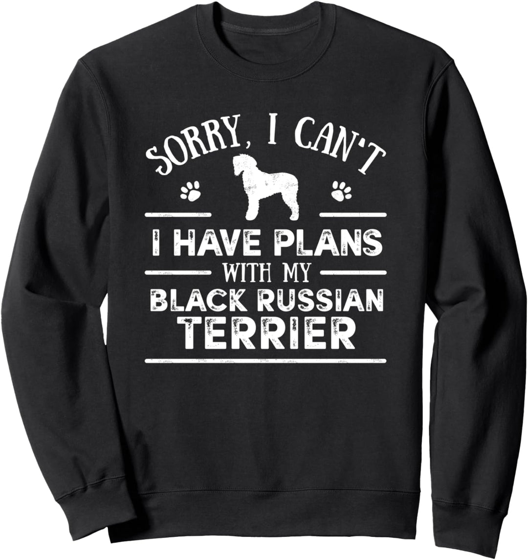Schwarzer Terrier Sweatshirt