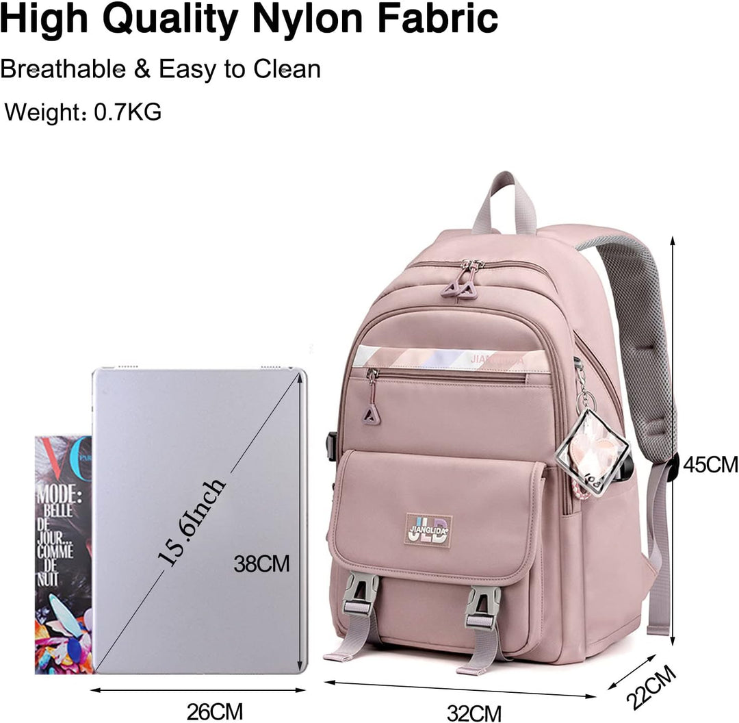 FANDARE Kinderrucksack Schulranzen Schultaschen Jungen Mädchen Schulrucksack Kinder Schultasche für