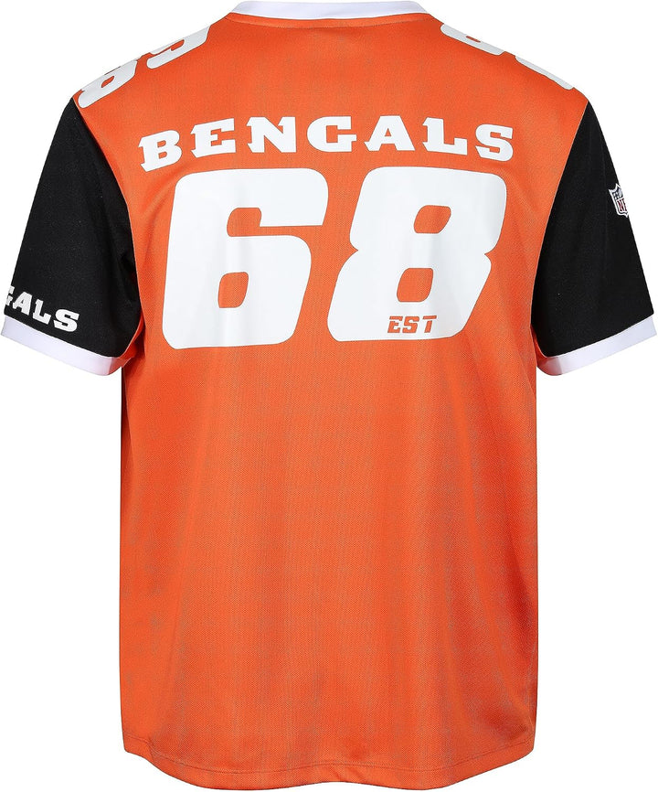 Fanatics Recovered NFL Team Color Block Jersey Trikot L Cincinnati Bengals, L Cincinnati Bengals