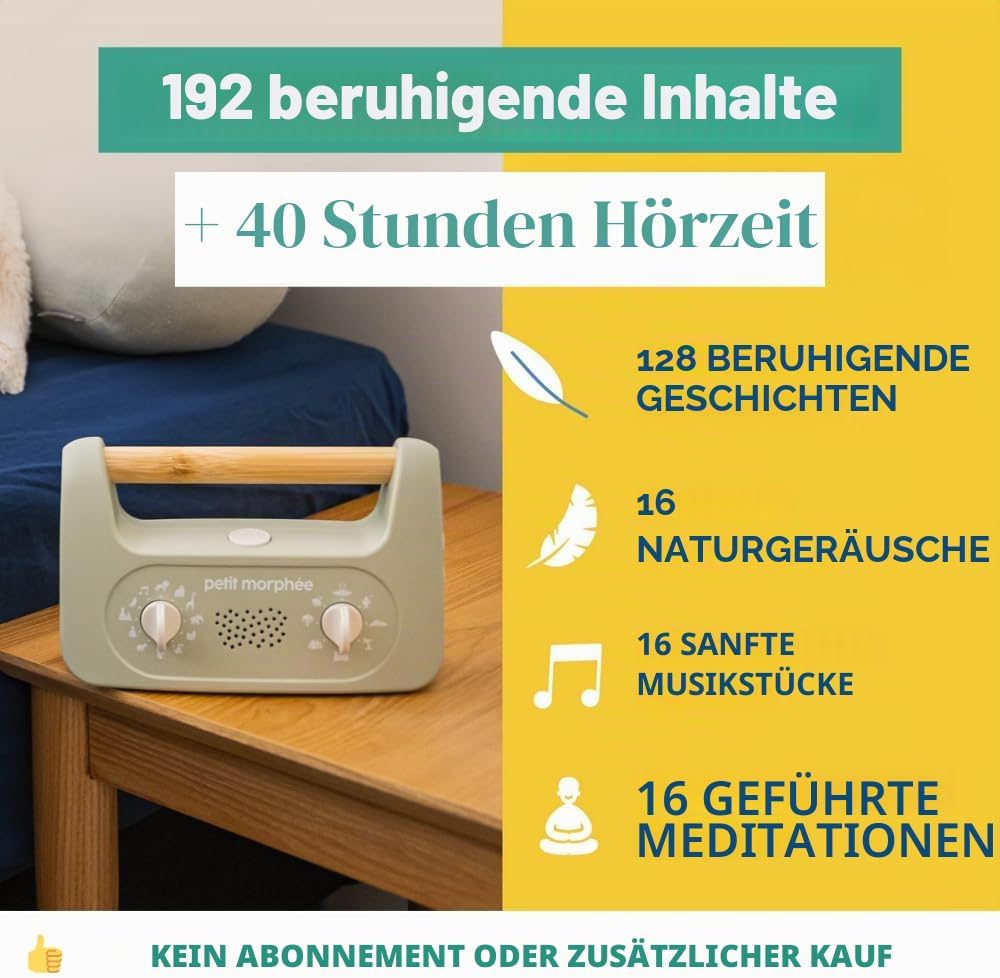 Mon Petit Morphée - Version Française - Box de Méditation qui Favorise le Sommeil et le Retour au Ca