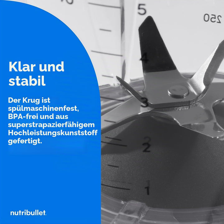 Nutribullet Combo Heiss- und Kaltmixer in Anthrazitgrau – Enthält eine leistungsstarke Basis mit 120
