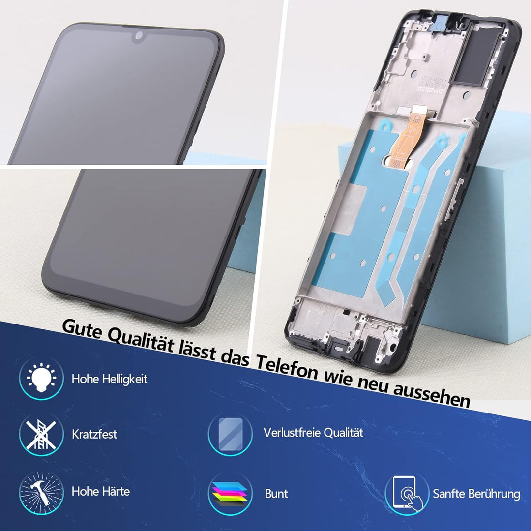 RongZy Display für Honor X7 CMA-LX1 LX2 LX3 LCD Bildschirmersatz Digitizer Touchscreen Montiert Ersa