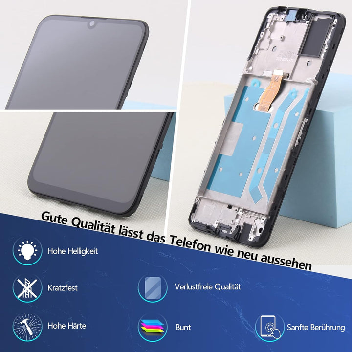 RongZy Display für Honor X7 CMA-LX1 LX2 LX3 LCD Bildschirmersatz Digitizer Touchscreen Montiert Ersa