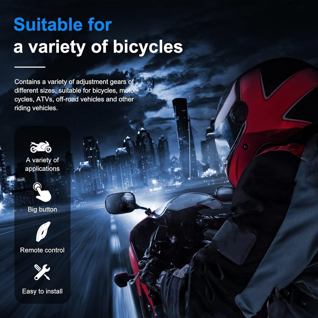 EJEAS EUC Motorcycle interphone Bluetooth Remote Control Handle, Remote Control FM, Telephone answer