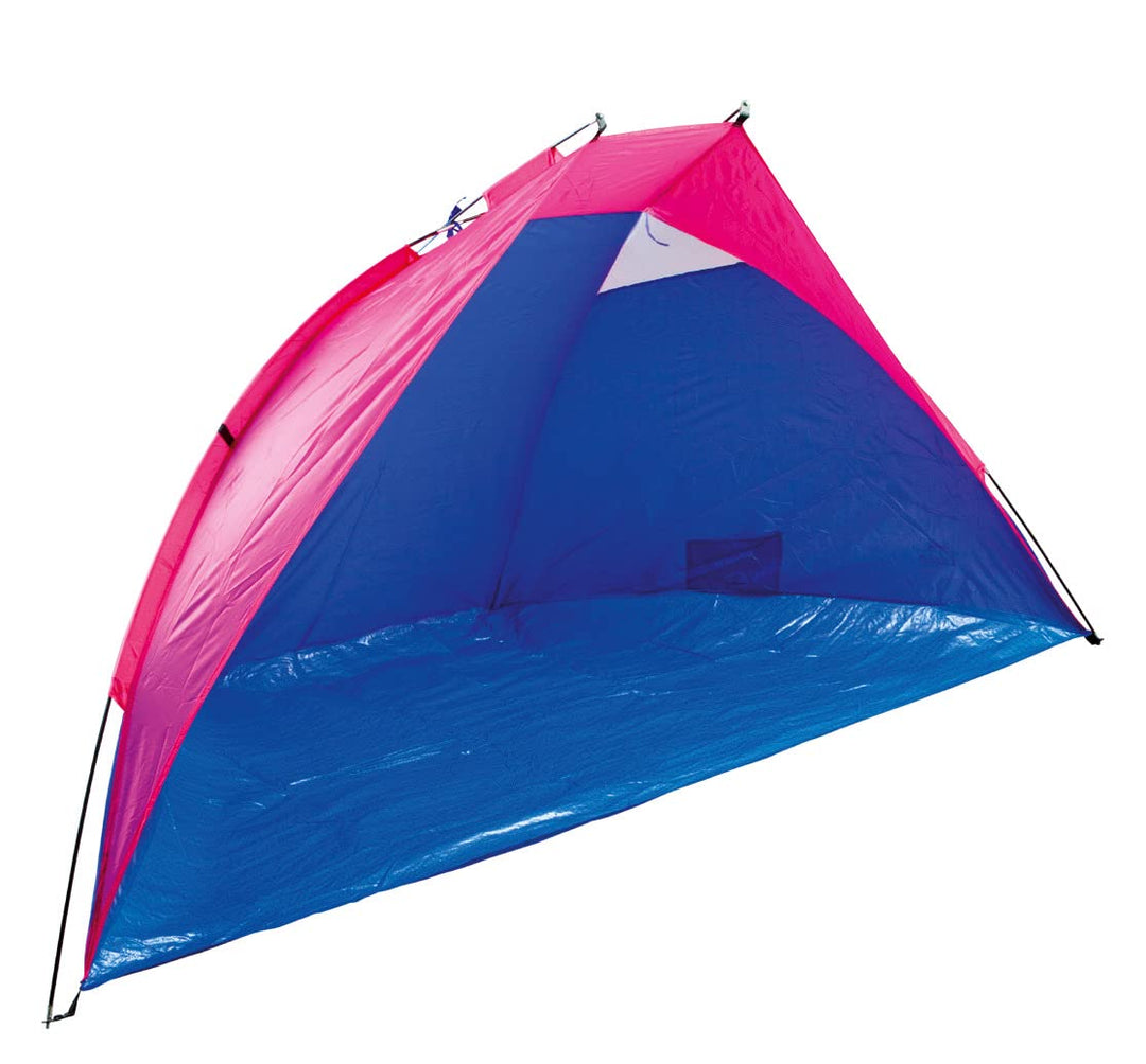 Idena 40319 - Strandmuschel Lido mit UV Schutz 40+, ca. 2,7 x 1,2 x 1,2 m, leicht und kompakt für de
