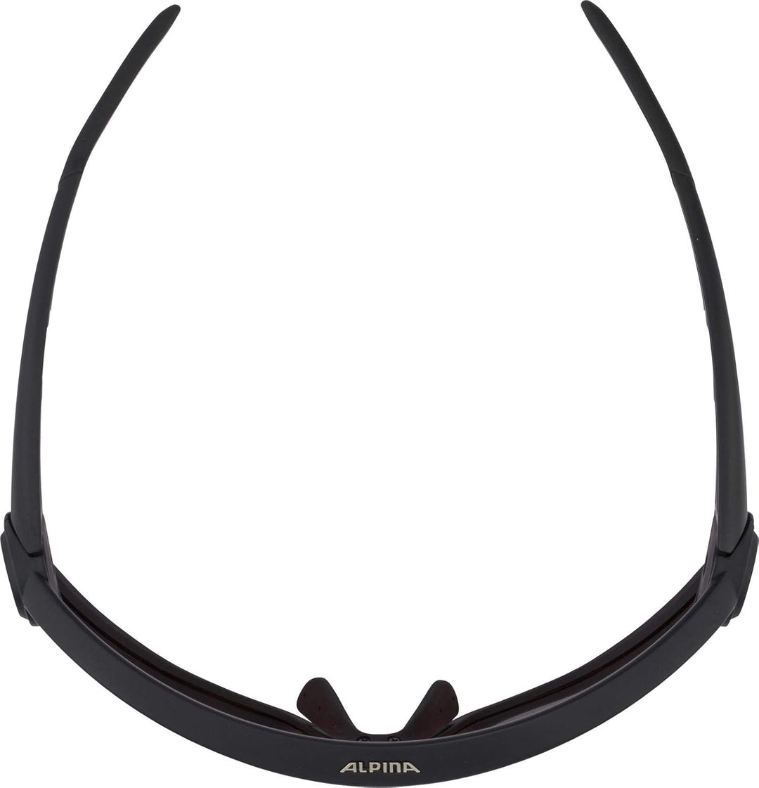 ALPINA 5W1NG QV - Kontrastverstärkende, Selbsttönende & Beschlagfreie Sport- & Fahrradbrille Mit 100