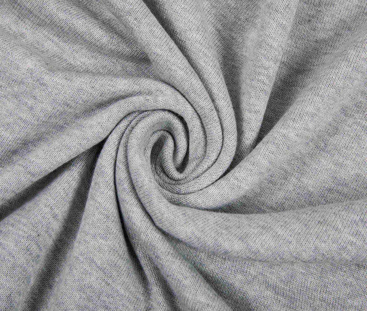 Krumba Herren Baumwolle Übergross V-Ausschnitt Klassik Pullover 3XL Grau, 3XL Grau