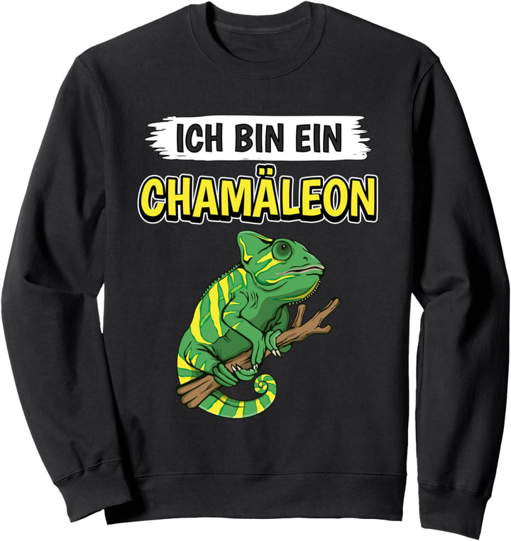 Chamäleons Sachen Ich bin ein Chamäleon Sweatshirt