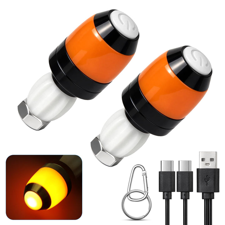 SYACHI Elektroroller Lenker Blinker, Wasserdicht, Universeller-LED Handlebar Light, Indicator Handle