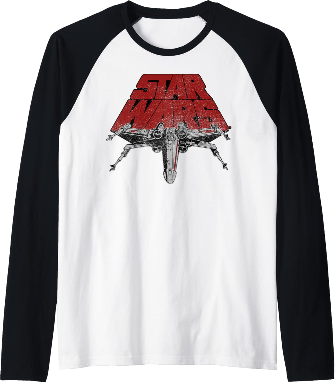 Star Wars Retro X-Wing Classic Slant Logo Raglan