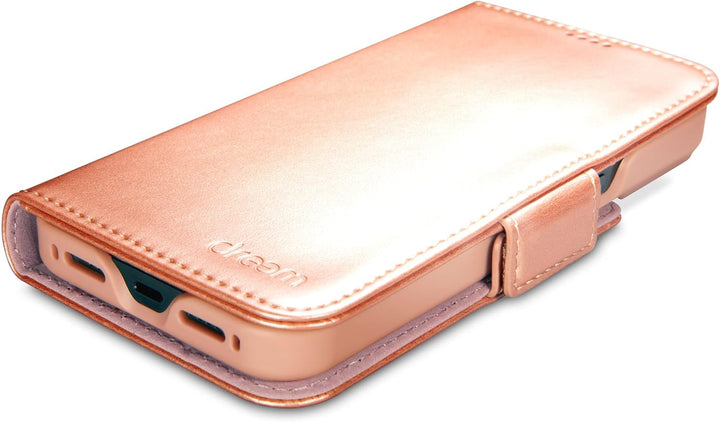 Dreem Fibonacci iPhone 14 Pro Geldbörsen-Hülle / 2-in-1 Stossfestes MagSafe Case und abnehmbares Lux