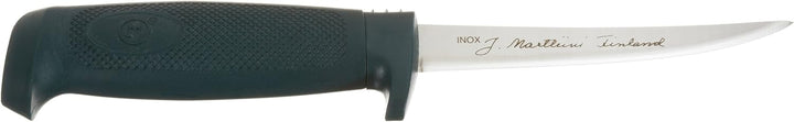 Marttiini Messer Finnisches Filetiermesser, Klinge 10 cm, grün, M, 1010277710
