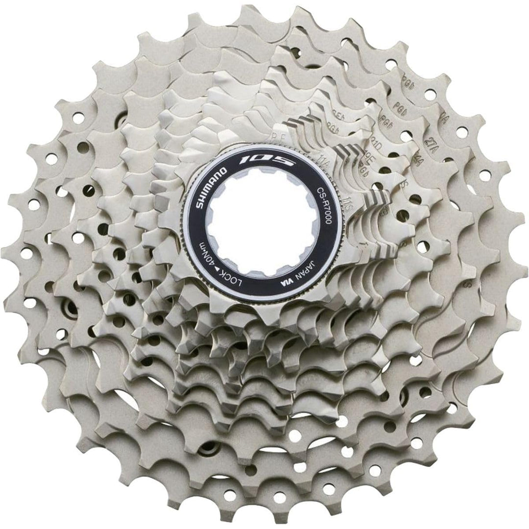 SHIMANO Cs-r7000 Ritzel Casette, Unisex, Erwachsene, Unisex-Erwachsene 12-25 Schwarz, 12-25 Schwarz