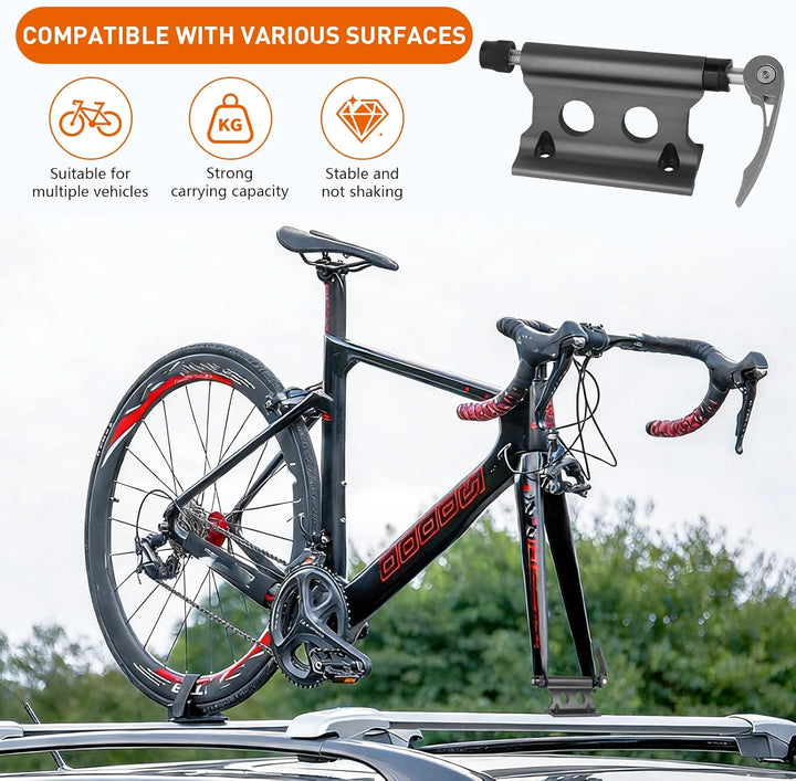 2 Stück Fahrrad Gabelhalterung Schnellspanner Aluminiumlegierung Fahrradgabelhalterung Vorderradgabe