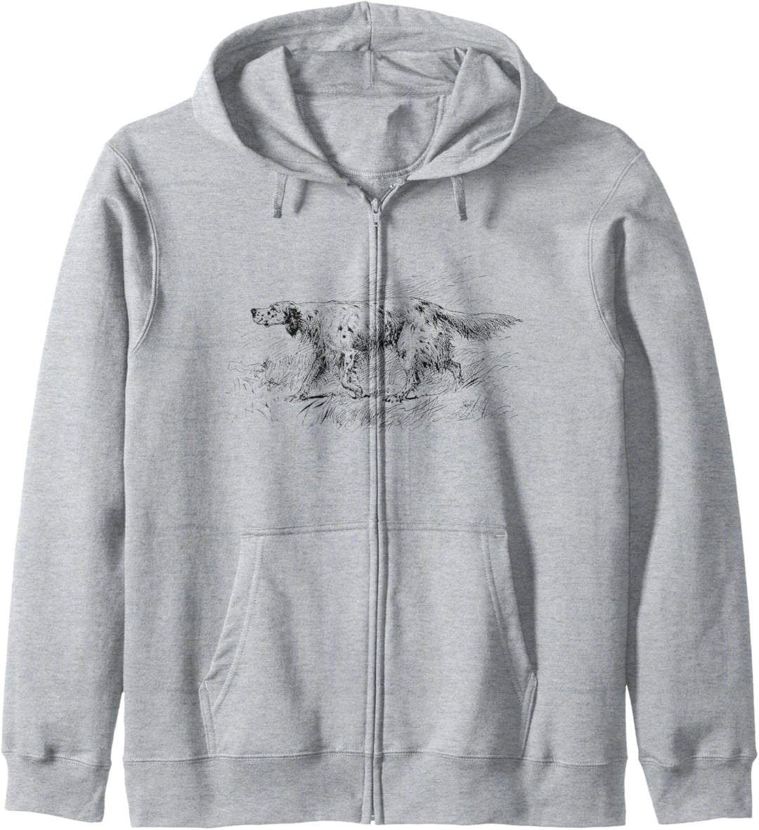 Englisch Setter Vintage Englisch Setter Hund Geschenk Kapuzenjacke
