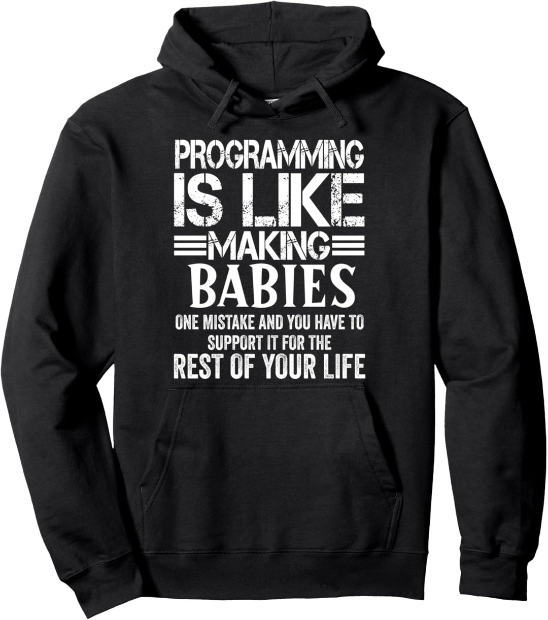 Programmierer Informatik Coder Pullover Hoodie