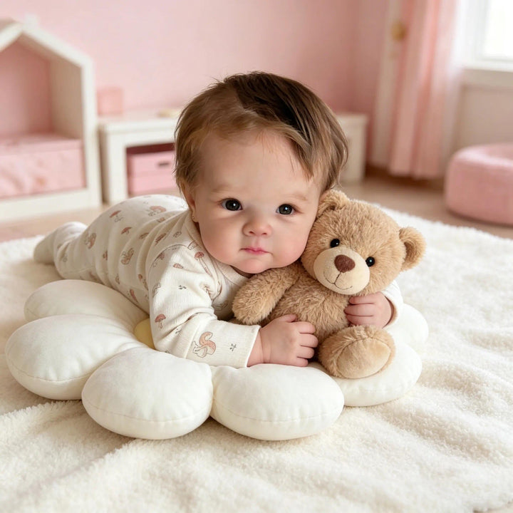 Zero Pam Bebe Reborn Mädchen 45 cm Reborn Realistische Puppe Reborn Mädchen schwarz afrikanisch schl