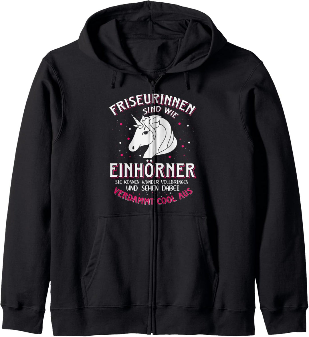 Lustiges Friseurin Geschenk Sprüche Frisöse Frisörin Kapuzenjacke