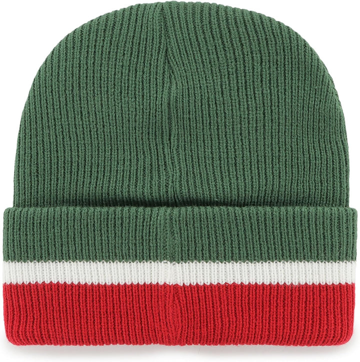 '47 NHL Minnesota Wild Split Cuff Mütze Beanie Haymaker Knit Wintermütze Wollmütze