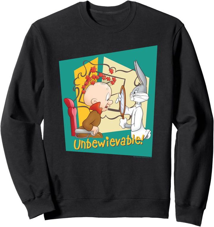 Looney Tunes Bugs and Elmer Unbewievable Sweatshirt