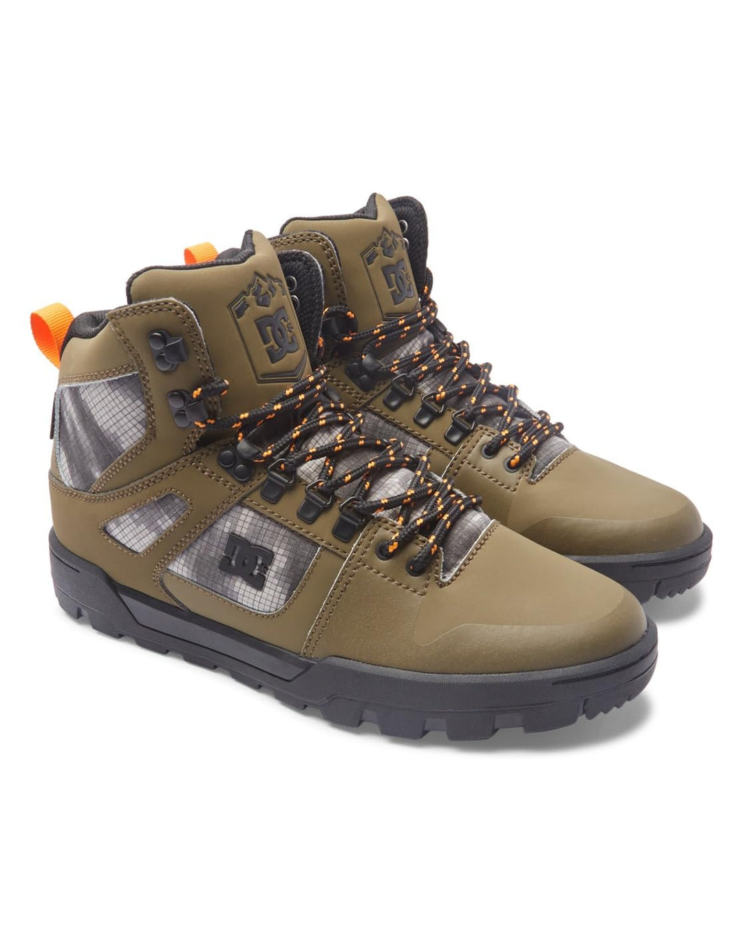 DC Shoes Herren Pure Hi Bootsschuh 42.5 EU Olive Black, 42.5 EU Olive Black