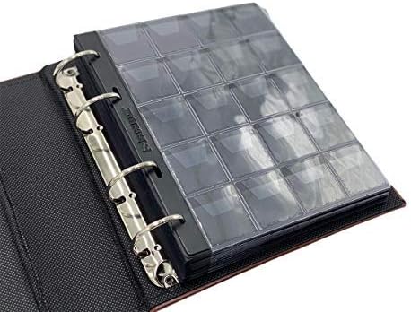 Schulz Leather Vintage Coin Sewn Album Scrapbook Multi Functional 300pcs of 2 Euro for Albums Collec