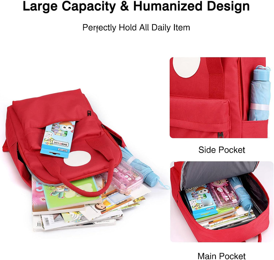 FANDARE Kinderrucksack Schulranzen Schultaschen Jungen Mädchen Schulrucksack Jugendliche Schultasche