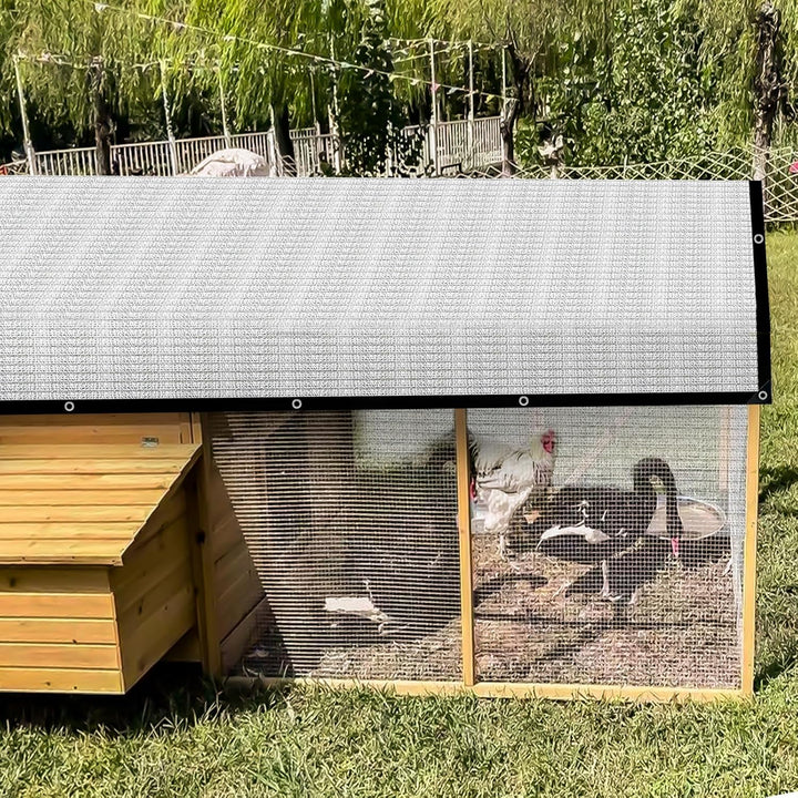 Schattiernetz-Verdickte Verschlüsselt 80% Shading Rate,Sonnensegel für Garten Balkon,Pflanze,Gewächs