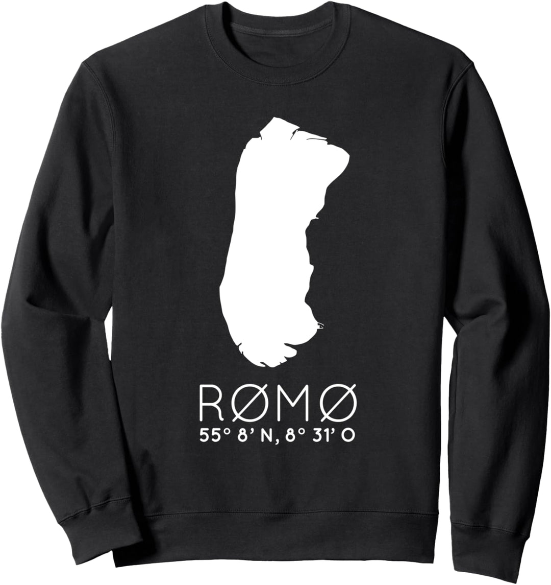 Rømø Dänemark Insel Koordinaten Römö Sweatshirt