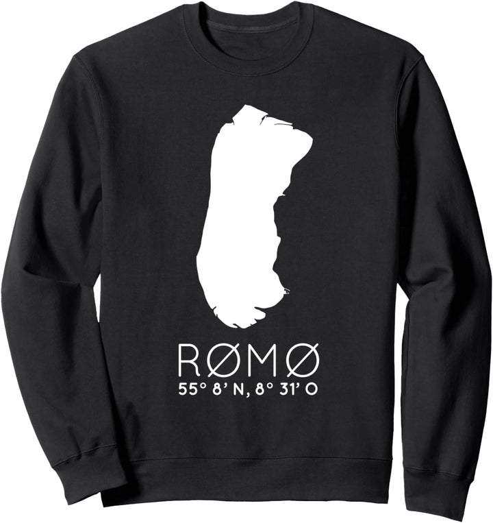 Rømø Dänemark Insel Koordinaten Römö Sweatshirt